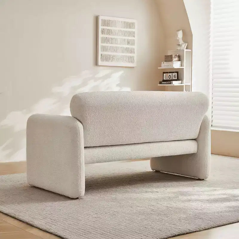 MAYEERTY Canapé-lit avec USB, lit gigogne réglable 3-en-1 et pochette latérale (Velours)