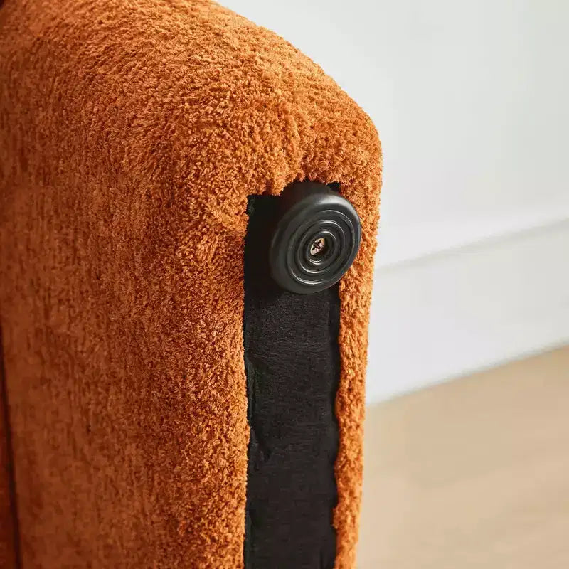 MAYEERTY Canapé-lit avec USB, lit gigogne réglable 3-en-1 et pochette latérale (Velours)