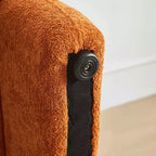 MAYEERTY Canapé-lit avec USB, lit gigogne réglable 3-en-1 et pochette latérale (Velours)