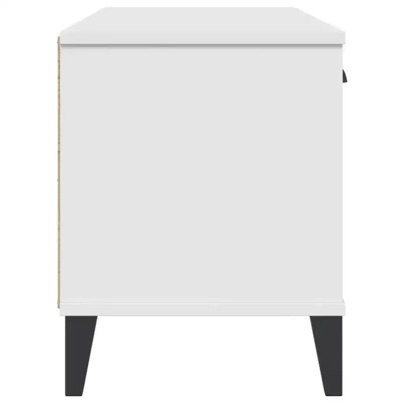 vidaXL Meuble à Chaussures Banc de Rangement Étagère de Rangement Meuble d'Entrée Bois Massif de Pin