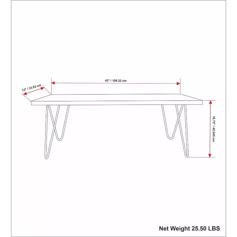 Banc Emanuel Naturel - WyndenHall